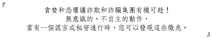 詐欺調查、詐騙調查